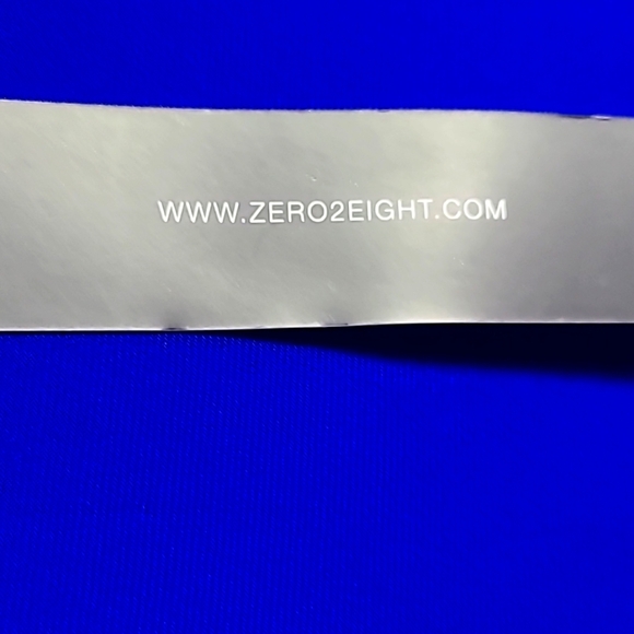 Zero 2 Eight Royal Blue Blouse with Cut-out @ Neckline  Gold Accent, Size 1X NWT - Picture 7 of 10